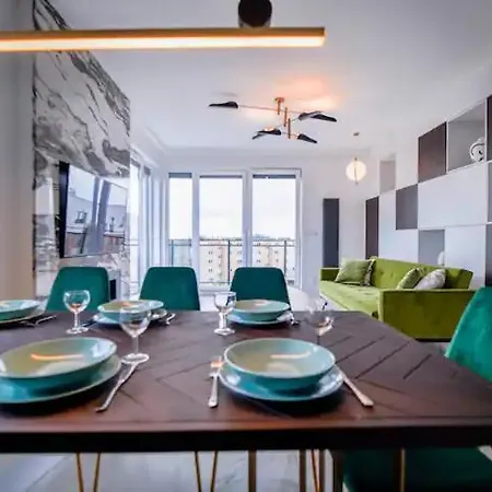아파트 Citystay Dluga Grobla With Sauna