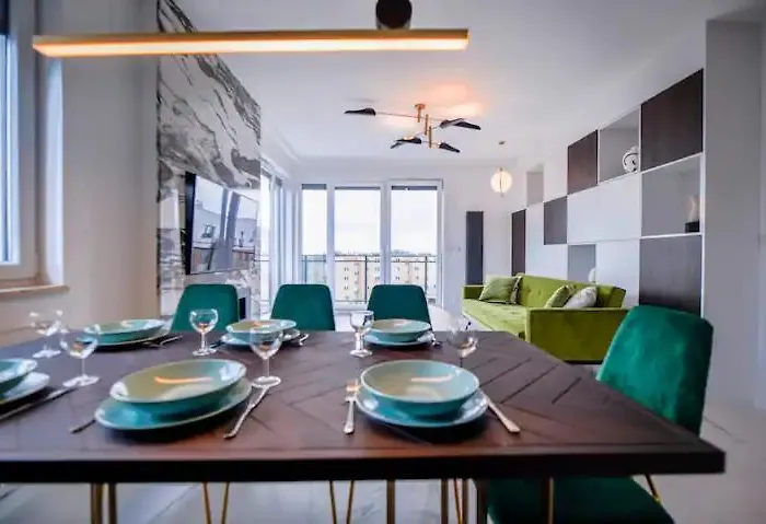 Апартаменты Citystay Dluga Grobla With Sauna